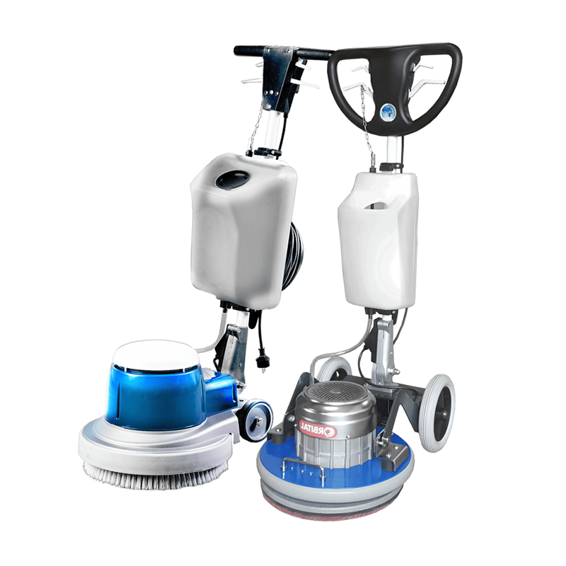 MONOSPAZZOLA WIRBEL C143 L08: Monospazzola Professionale 430 Mm (17") Per Lavaggio E Lucidatura
